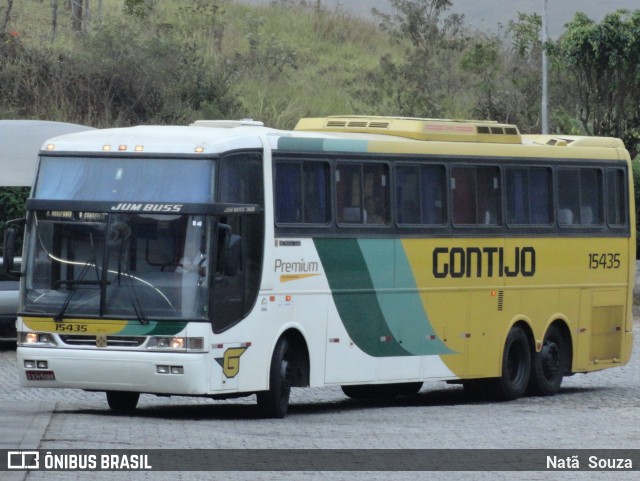 Empresa Gontijo de Transportes 15435 na cidade de João Monlevade, Minas Gerais, Brasil, por Natã  Souza. ID da foto: 7663532.