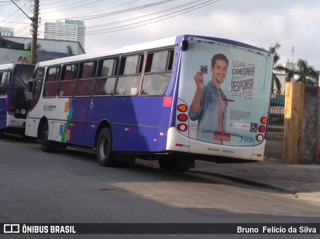 BR7 Mobilidade 509 na cidade de São Bernardo do Campo, São Paulo, Brasil, por Bruno  Felício da Silva. ID da foto: 7659270.