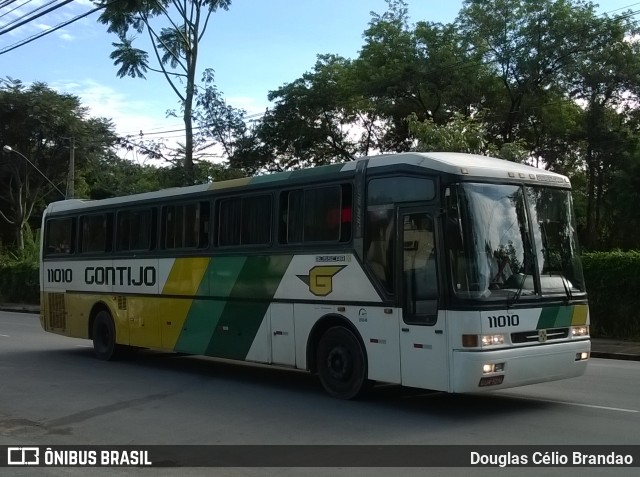 Empresa Gontijo de Transportes 11010 na cidade de Belo Horizonte, Minas Gerais, Brasil, por Douglas Célio Brandao. ID da foto: 7660537.