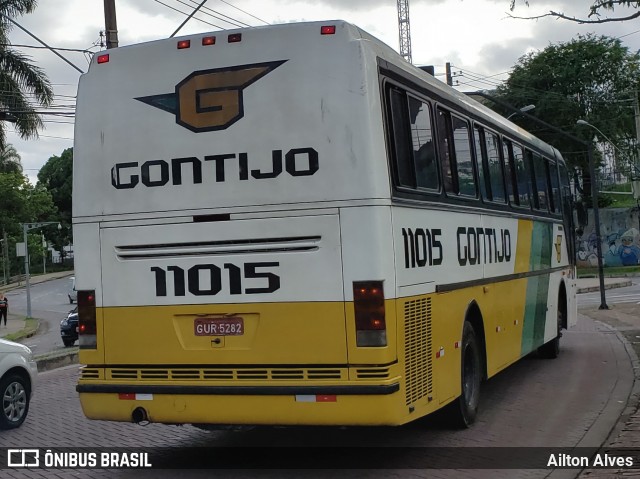 Empresa Gontijo de Transportes 11015 na cidade de Belo Horizonte, Minas Gerais, Brasil, por Ailton Alves. ID da foto: 7664412.