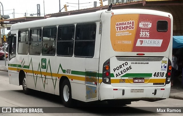 Empresa Gazômetro de Transportes 4010 na cidade de Porto Alegre, Rio Grande do Sul, Brasil, por Max Ramos. Número da foto: #7663834.