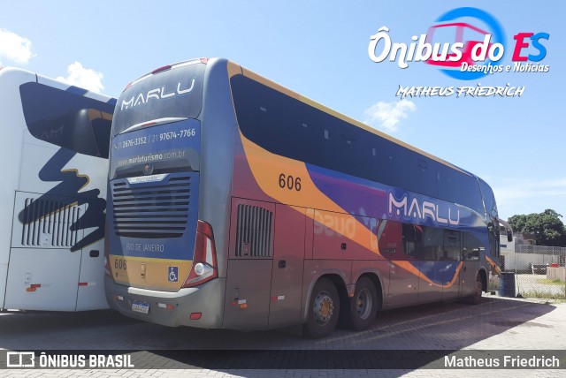 Marlu Turismo 606 na cidade de Vitória, Espírito Santo, Brasil, por Matheus Friedrich. ID da foto: 7661636.