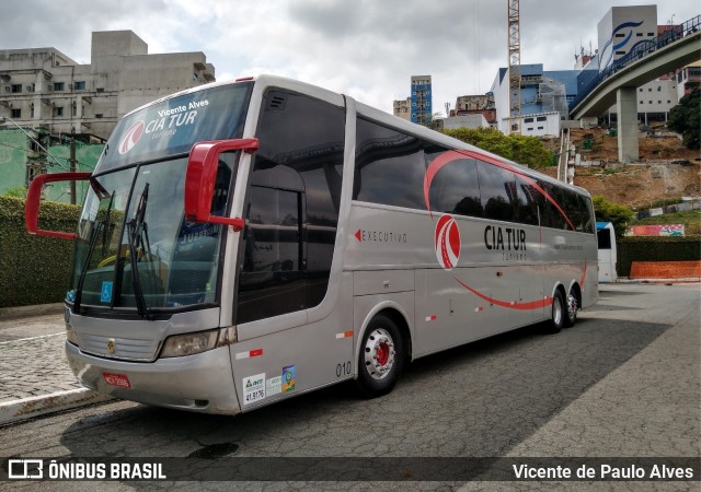 Cia Tur Turismo 010 na cidade de Aparecida, São Paulo, Brasil, por Vicente de Paulo Alves. ID da foto: 7664613.