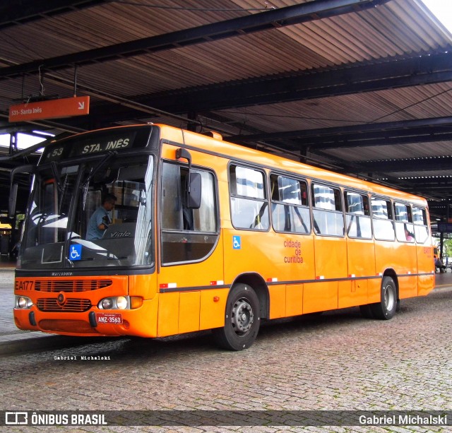 Auto Viação São José dos Pinhais EA177 na cidade de Curitiba, Paraná, Brasil, por Gabriel Michalski. Número da foto: #7662094.