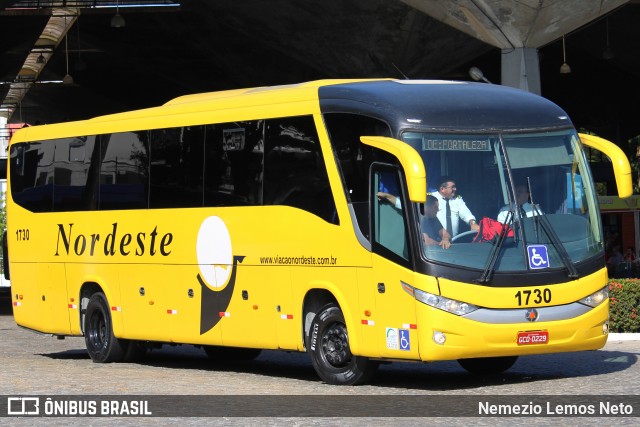 Viação Nordeste 1730 na cidade de Fortaleza, Ceará, Brasil, por Nemezio Lemos Neto. Número da foto: #7660723.