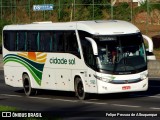 Viação Cidade Sol 5980 na cidade de Salvador, Bahia, Brasil, por Felipe Pessoa de Albuquerque. Número da foto: #:id.