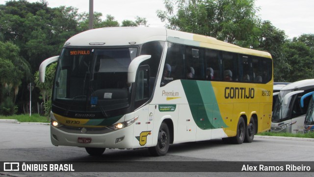 Empresa Gontijo de Transportes 18730 na cidade de Taubaté, São Paulo, Brasil, por Alex Ramos Ribeiro. Número da foto: #7581297.