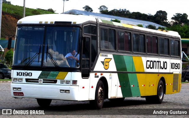 Empresa Gontijo de Transportes 10190 na cidade de Perdões, Minas Gerais, Brasil, por Andrey Gustavo. Número da foto: #7581227.