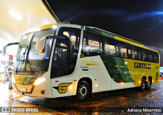 Empresa Gontijo de Transportes 10905 na cidade de Registro, São Paulo, Brasil, por Adriano Minervino. Número da foto: #7581509.
