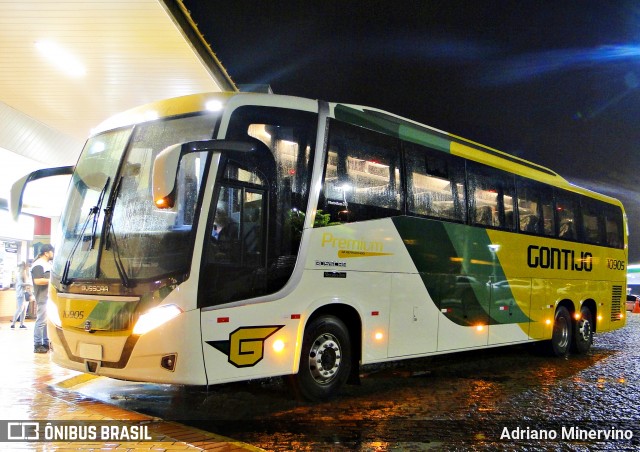 Empresa Gontijo de Transportes 10905 na cidade de Registro, São Paulo, Brasil, por Adriano Minervino. ID da foto: 7581509.