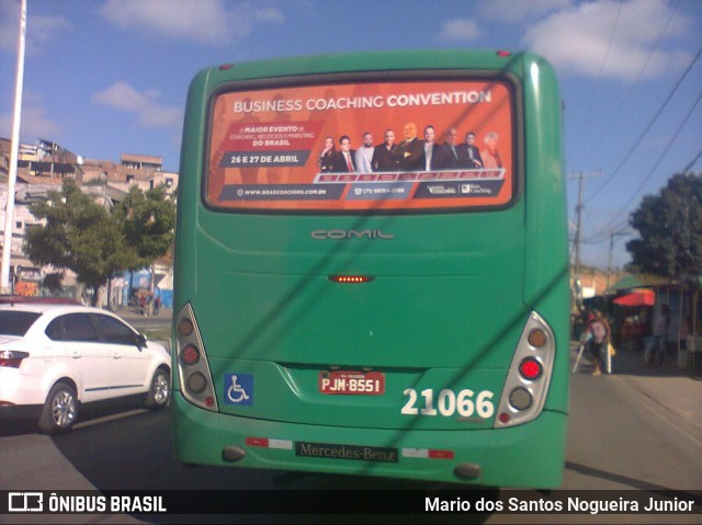 OT Trans - Ótima Salvador Transportes 21066 na cidade de Salvador, Bahia, Brasil, por Mario dos Santos Nogueira Junior. Número da foto: #7580815.