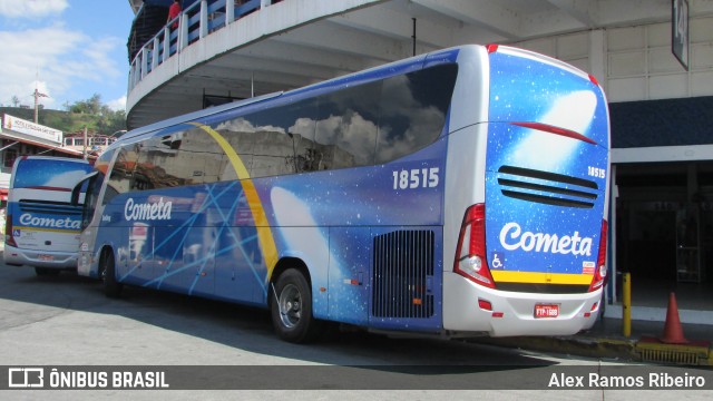 Viação Cometa 18515 na cidade de Aparecida, São Paulo, Brasil, por Alex Ramos Ribeiro. Número da foto: #7581337.