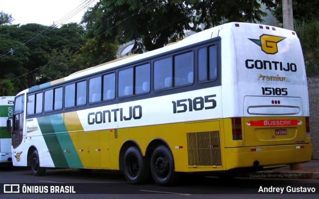 Empresa Gontijo de Transportes 15185 na cidade de Belo Horizonte, Minas Gerais, Brasil, por Andrey Gustavo. ID da foto: 7581055.