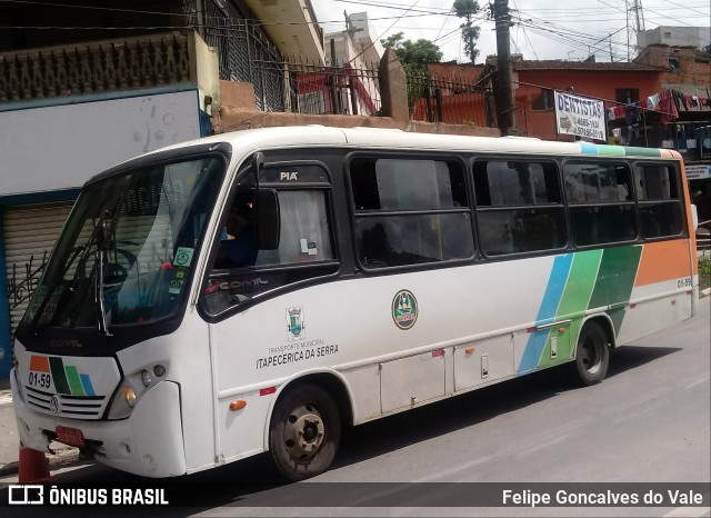 CTAMIS - Cooperativa de Transportes Alternativos de Itapecerica da Serra 01-59 na cidade de Itapecerica da Serra, São Paulo, Brasil, por Felipe Goncalves do Vale. ID da foto: 7582066.