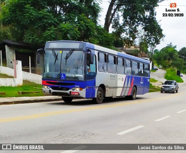 Auto Viação Bragança Metropolitana > Viação Raposo Tavares 12.015 na cidade de São Paulo, São Paulo, Brasil, por Lucas Santos da Silva. ID da foto: 7580585.