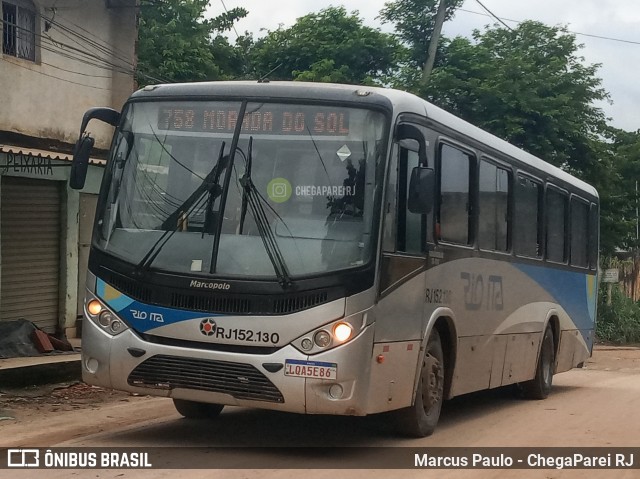 Rio Ita RJ 152.130 na cidade de Itaboraí, Rio de Janeiro, Brasil, por Marcus Paulo - ChegaParei RJ. Número da foto: #7580232.