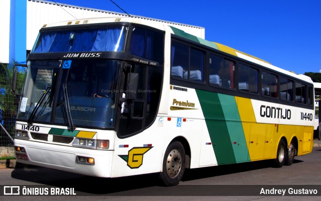 Empresa Gontijo de Transportes 11440 na cidade de Belo Horizonte, Minas Gerais, Brasil, por Andrey Gustavo. Número da foto: #7581992.
