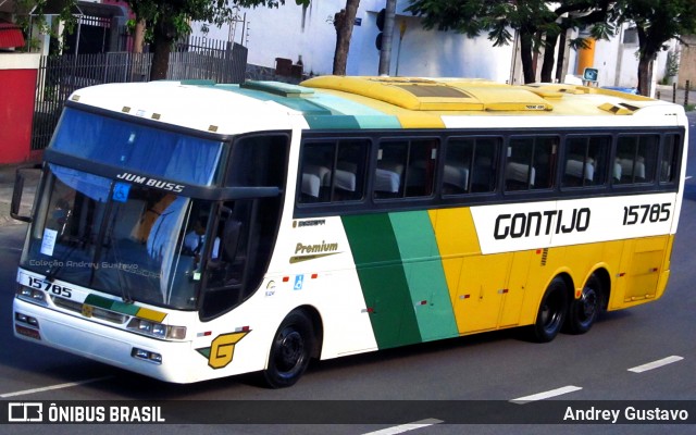 Empresa Gontijo de Transportes 15785 na cidade de Belo Horizonte, Minas Gerais, Brasil, por Andrey Gustavo. ID da foto: 7581097.