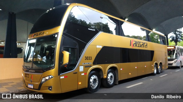 Kaissara - Viação Caiçara 3033 na cidade de Volta Redonda, Rio de Janeiro, Brasil, por Danilo  Ribeiro. Número da foto: #7579719.