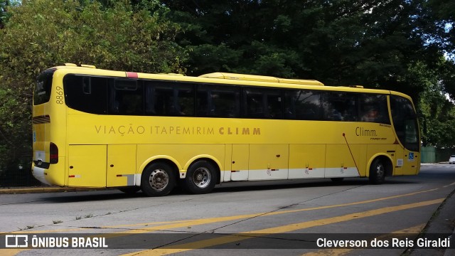 Viação Itapemirim 8869 na cidade de São Paulo, São Paulo, Brasil, por Cleverson dos Reis Giraldi. Número da foto: #7579607.