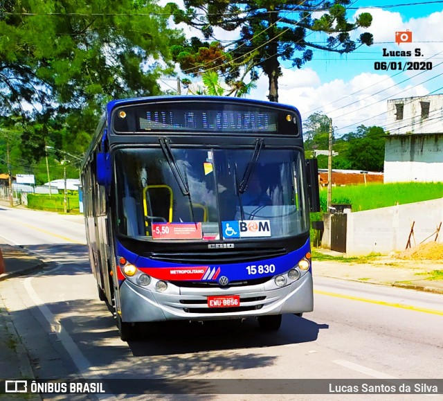 Viação Miracatiba 15.830 na cidade de São Paulo, São Paulo, Brasil, por Lucas Santos da Silva. Número da foto: #7580615.