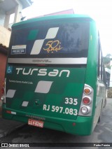 Tursan - Turismo Santo André RJ 597.083 na cidade de Barra Mansa, Rio de Janeiro, Brasil, por Pedro Pereira. Número da foto: #7581020.