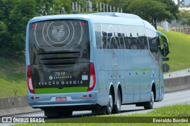 Viação Garcia 7819 na cidade de Caçapava, São Paulo, Brasil, por Everaldo Bordini. ID da foto: 7582714.