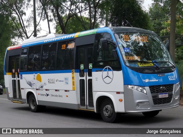 Viação Redentor C47453 na cidade de Rio de Janeiro, Rio de Janeiro, Brasil, por Jorge Gonçalves. Número da foto: #7583086.