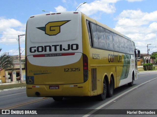 Empresa Gontijo de Transportes 12325 na cidade de São Mateus, Espírito Santo, Brasil, por Hariel Bernades. ID da foto: 7583049.