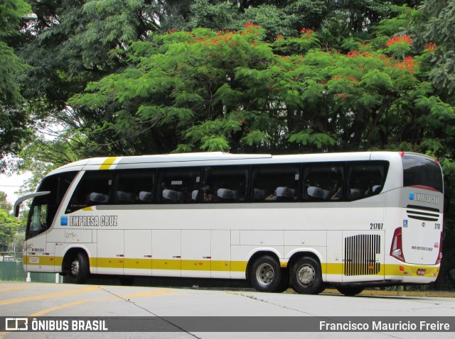 Empresa Cruz 21707 na cidade de São Paulo, São Paulo, Brasil, por Francisco Mauricio Freire. ID da foto: 7582612.