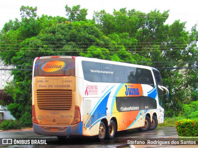 Viação Juína 1501 na cidade de Cuiabá, Mato Grosso, Brasil, por Stefano  Rodrigues dos Santos. ID da foto: 7583337.