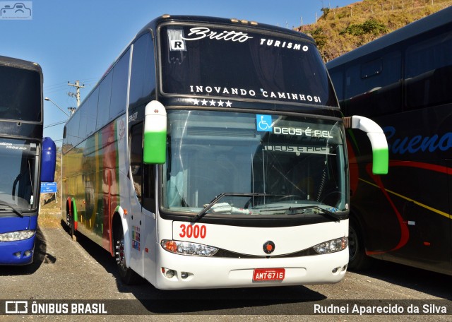 Britto Turismo 3000 na cidade de Aparecida, São Paulo, Brasil, por Rudnei Aparecido da Silva. ID da foto: 7582991.