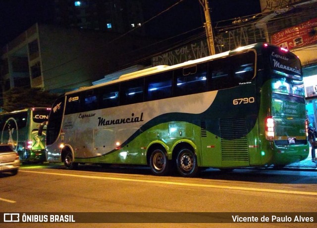Expresso Manancial 6790 na cidade de Belo Horizonte, Minas Gerais, Brasil, por Vicente de Paulo Alves. Número da foto: #7582258.