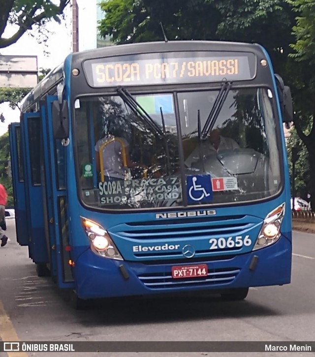 Viação Getúlio Vargas 20656 na cidade de Belo Horizonte, Minas Gerais, Brasil, por Marco Menin. Número da foto: #7584471.