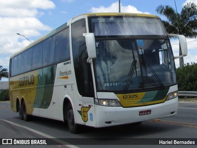Empresa Gontijo de Transportes 12325 na cidade de São Mateus, Espírito Santo, Brasil, por Hariel Bernades. Número da foto: #7583038.