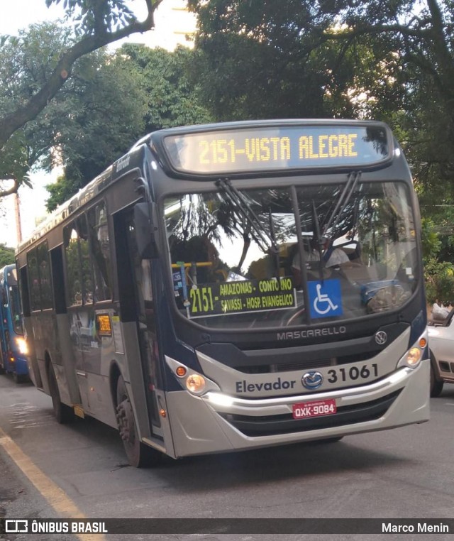 Viação Zurick 31061 na cidade de Belo Horizonte, Minas Gerais, Brasil, por Marco Menin. Número da foto: #7582425.