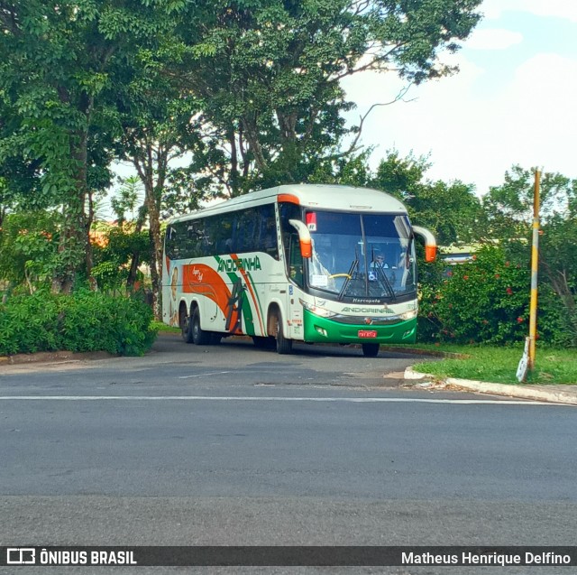 Empresa de Transportes Andorinha 6172 na cidade de Assis, São Paulo, Brasil, por Matheus Henrique Delfino. Número da foto: #7586882.