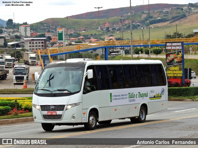 Túlio e Thainá Turismo 1369 na cidade de João Monlevade, Minas Gerais, Brasil, por Antonio Carlos Fernandes. ID da foto: 7585422.