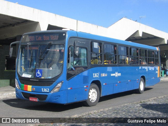 Cidade Alta Transportes 1.162 na cidade de Olinda, Pernambuco, Brasil, por Gustavo Felipe Melo. ID da foto: 7586163.