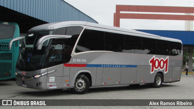 Auto Viação 1001 RJ 108.1124 na cidade de Resende, Rio de Janeiro, Brasil, por Alex Ramos Ribeiro. Número da foto: #7584906.