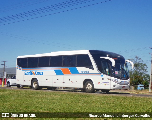 VUSC - Viação União Santa Cruz 2510 na cidade de Santa Cruz do Sul, Rio Grande do Sul, Brasil, por Ricardo Manoel Limberger Carvalho. Número da foto: #7588206.