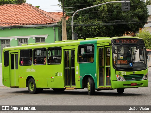 EMVIPI - Empresa Viação Piauí 01070 na cidade de Teresina, Piauí, Brasil, por João Victor. Número da foto: #7588993.