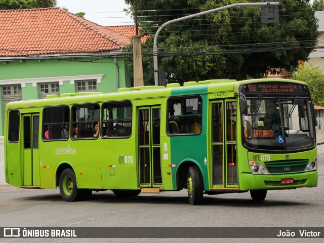 EMVIPI - Empresa Viação Piauí 01070 na cidade de Teresina, Piauí, Brasil, por João Victor. ID da foto: 7588993.