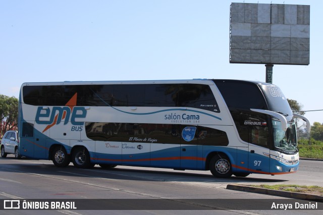 Pullman Eme Bus 97 na cidade de La Serena, Elqui, Coquimbo, Chile, por Araya Daniel . Número da foto: #7589084.