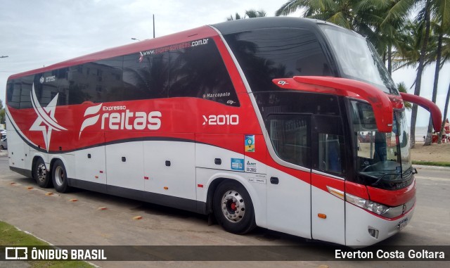 Expresso Freitas Turismo 2010 na cidade de Piúma, Espírito Santo, Brasil, por Everton Costa Goltara. Número da foto: #7589351.