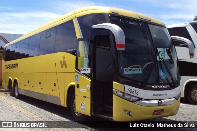 Viação Itapemirim 60813 na cidade de Belo Horizonte, Minas Gerais, Brasil, por Luiz Otavio Matheus da Silva. ID da foto: 7588962.