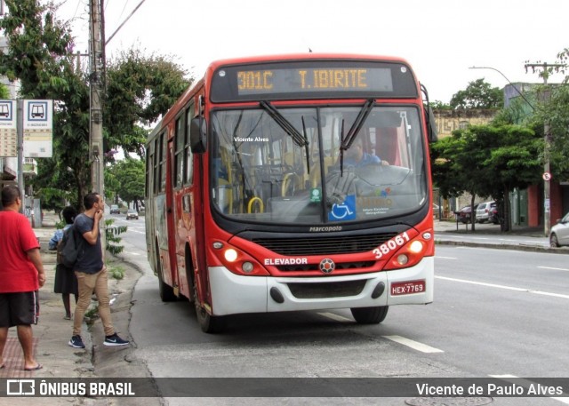 Viação Cruzeiro > Viação Sidon 38061 na cidade de Belo Horizonte, Minas Gerais, Brasil, por Vicente de Paulo Alves. Número da foto: #7589519.
