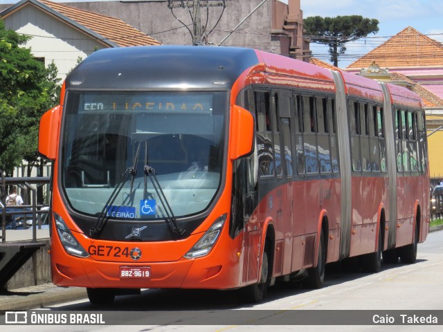 Viação Cidade Sorriso GE724 na cidade de Curitiba, Paraná, Brasil, por Caio  Takeda. ID da foto: 7590699.