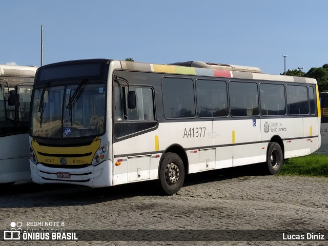 Real Auto Ônibus A41377 na cidade de Rio de Janeiro, Rio de Janeiro, Brasil, por Lucas Diniz. Número da foto: #7590161.
