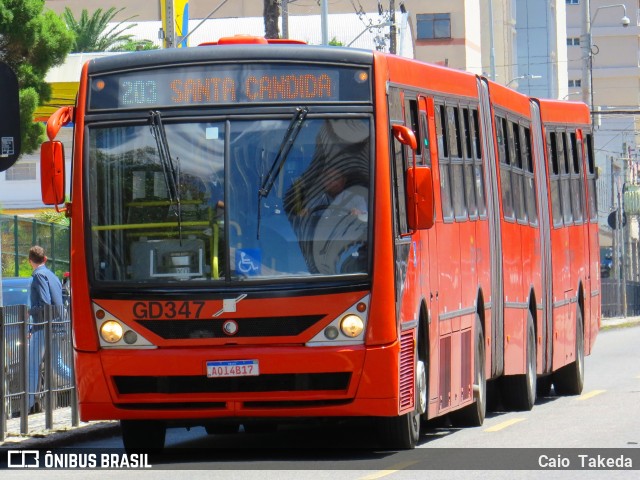 Viação Cidade Sorriso GD347 na cidade de Curitiba, Paraná, Brasil, por Caio  Takeda. ID da foto: 7590724.